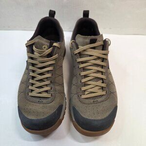 OBOZ Bozeman Shoes Mens Size 8 Canteen Brown Low Leather Hiking Walking Sneakers